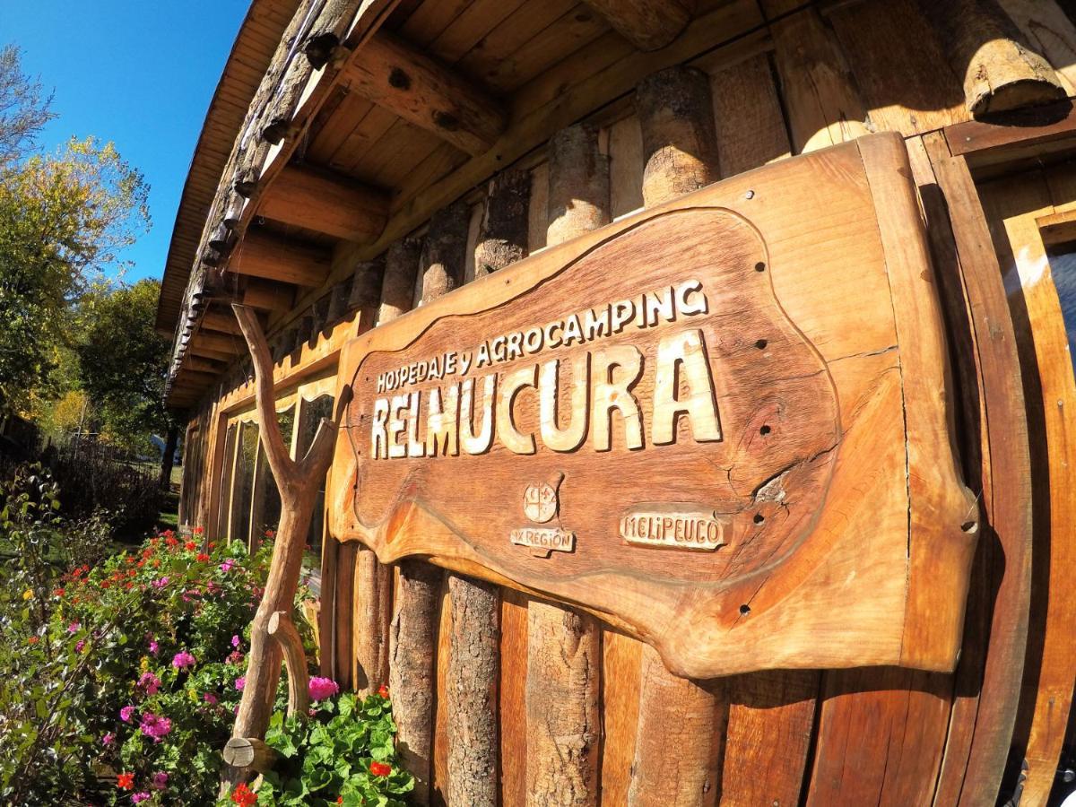 Hospedaje Y Agrocamping Relmucura Melipeuco Exteriör bild